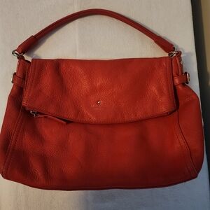 Red kate spade shoulder bag